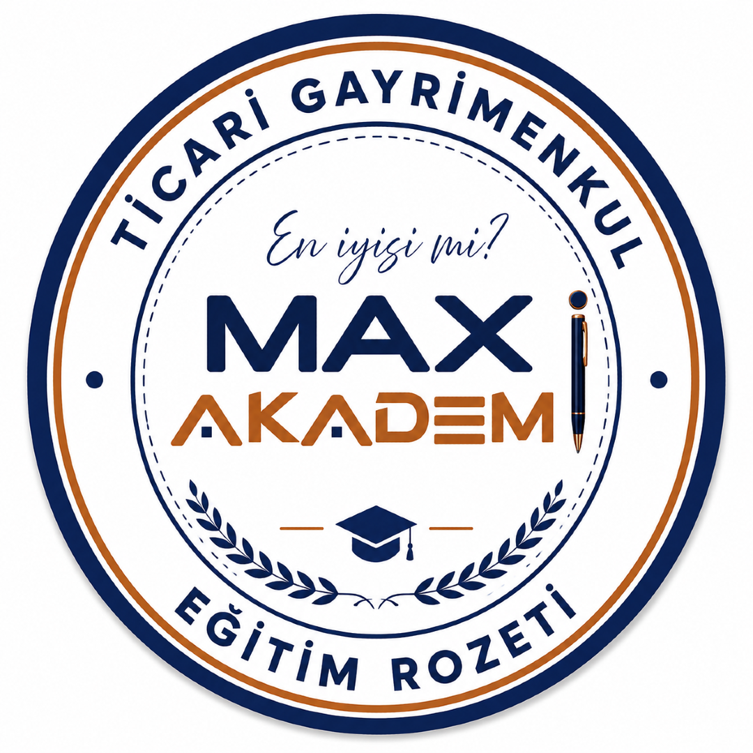 TİCARİ Gayrimenkul Değerlem&Satış Eğitimi