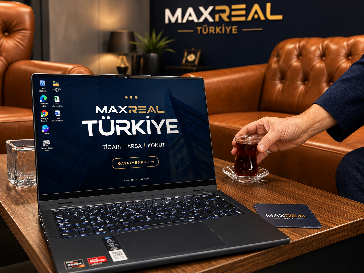 MaxReal Slider