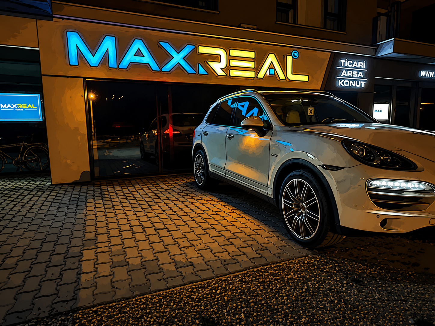 MaxReal Slider