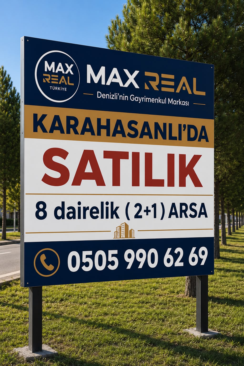 KARAHASANLI 8 DAİRELİK FIRSAT SATILIK ARSA!
